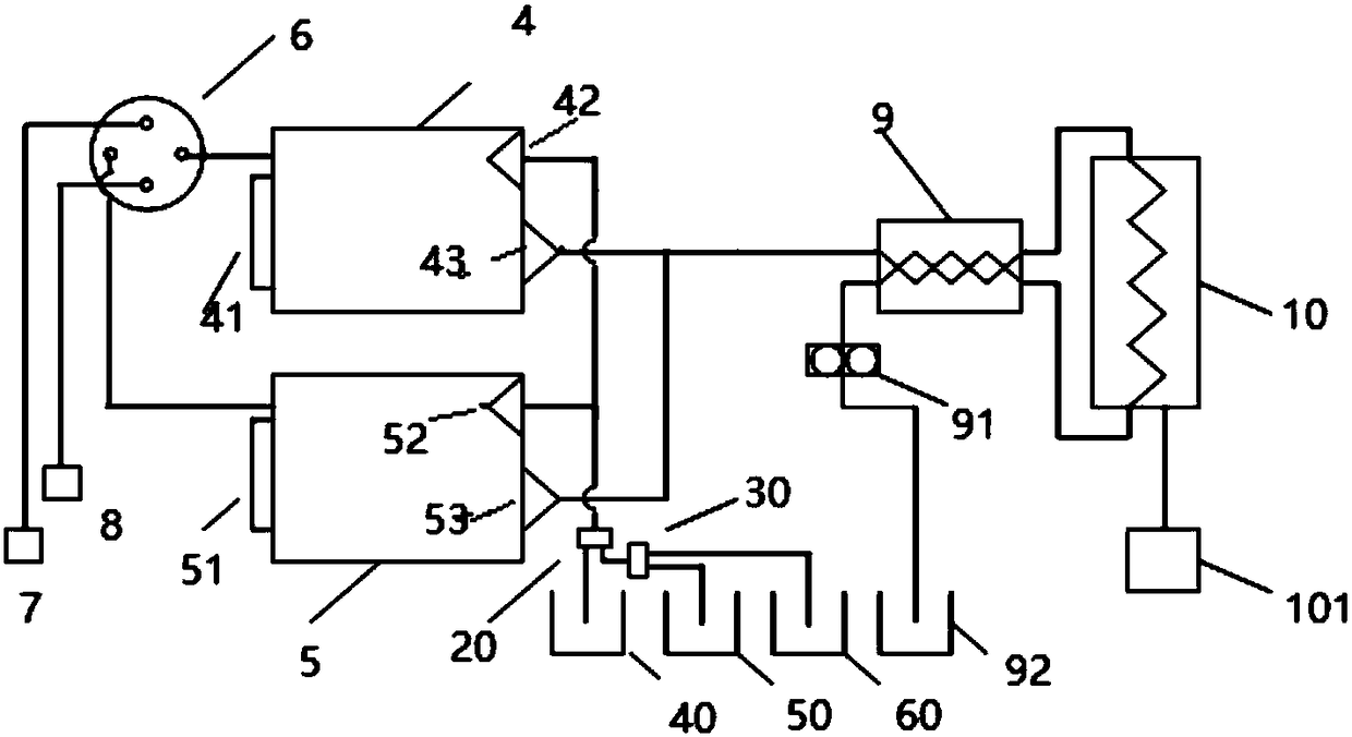 A continuous digestion system with adjustable pressure and flow