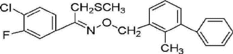 Insecticidal composition containing 1-(3-fluoro-4-chlorophenyl)-2-(methylthio) ethyl ketoxime-O-(2-methyl-biphenyl-3-methyl) ether and dicyclanil
