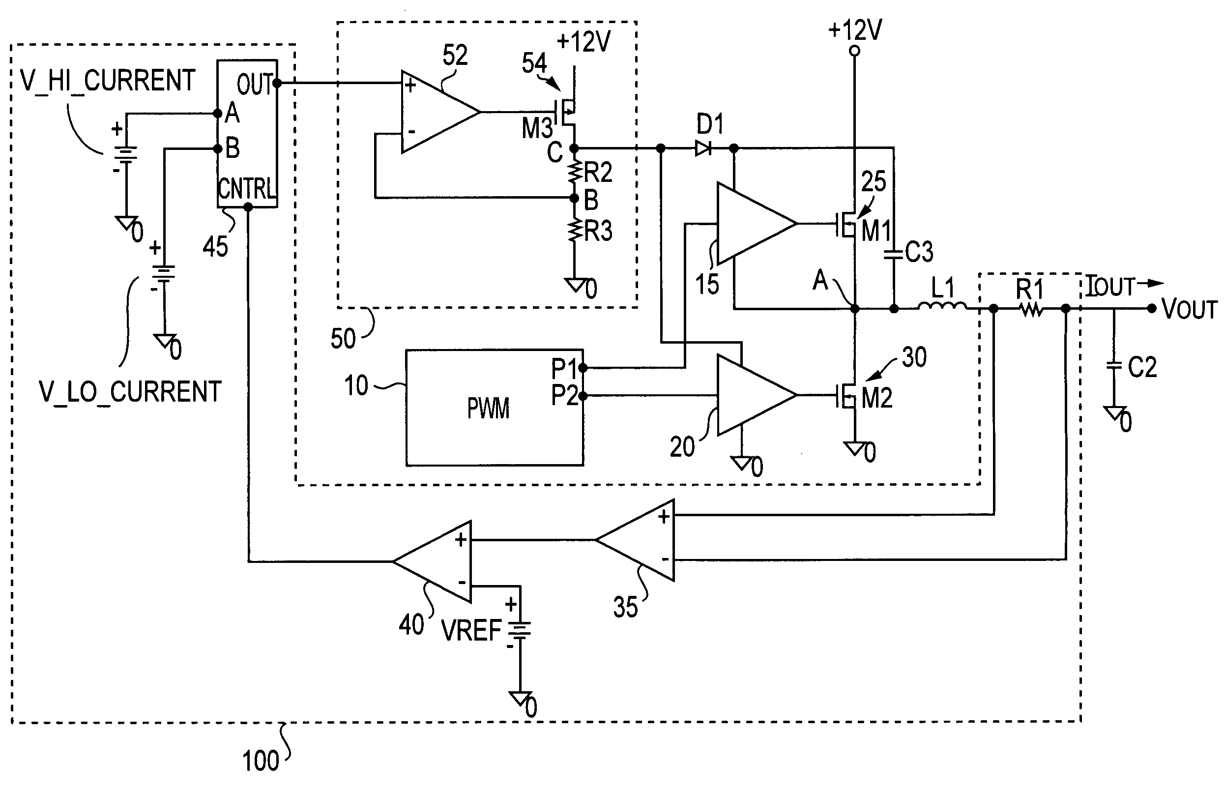 Adaptive gate drive voltage circuit