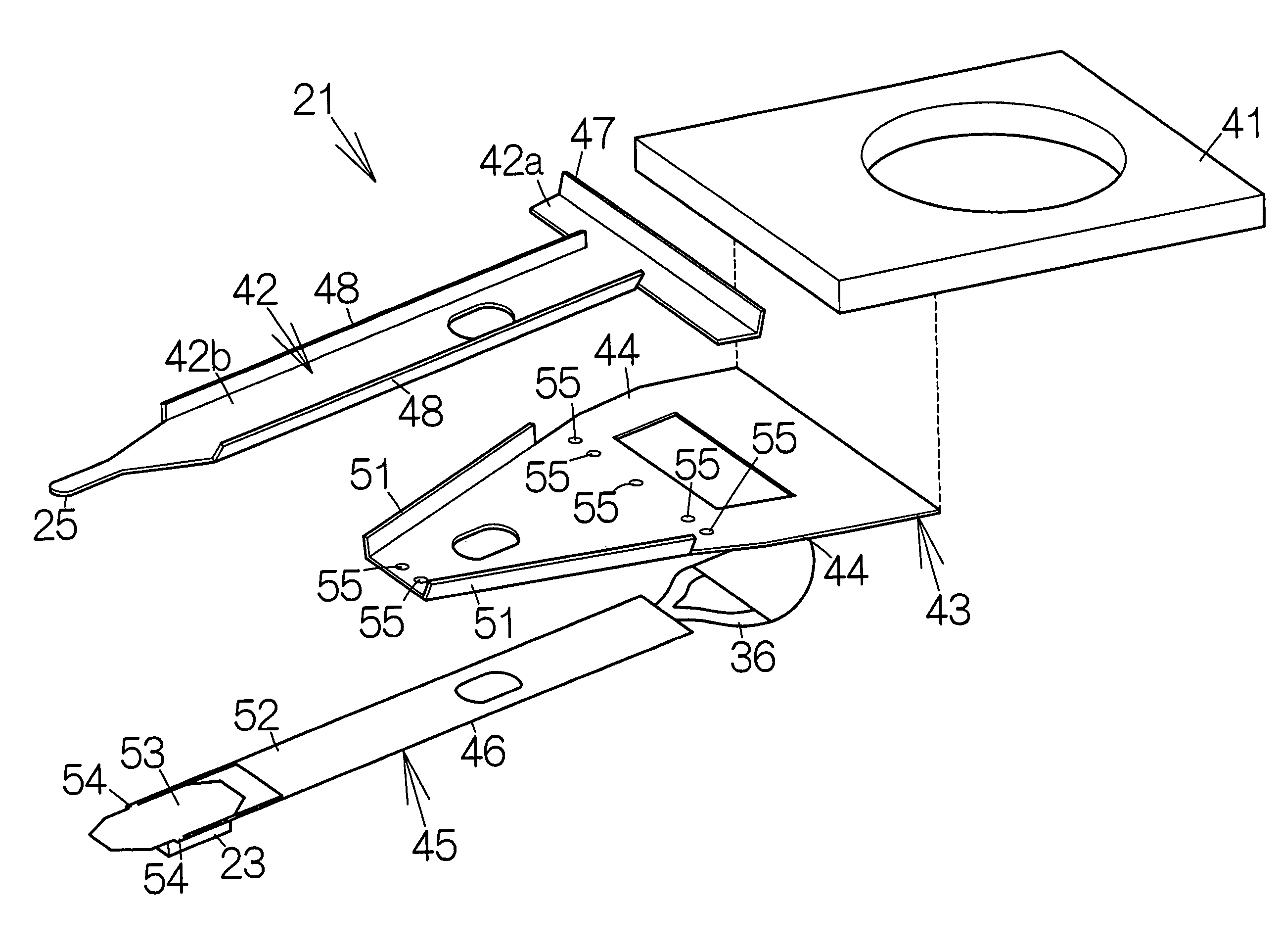Head suspension assembly and storage device