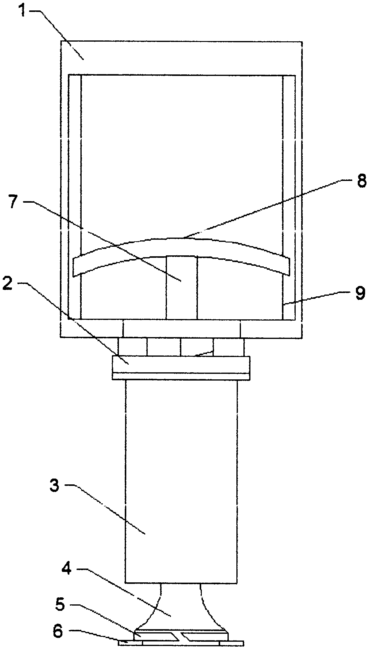 Vacuuming device for rice bags