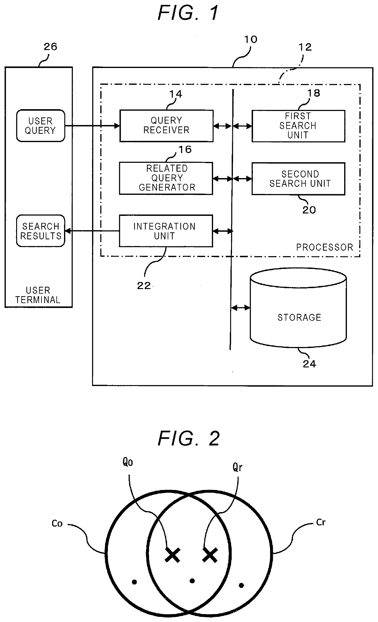 Information search apparatus and non-transitory computer readable medium