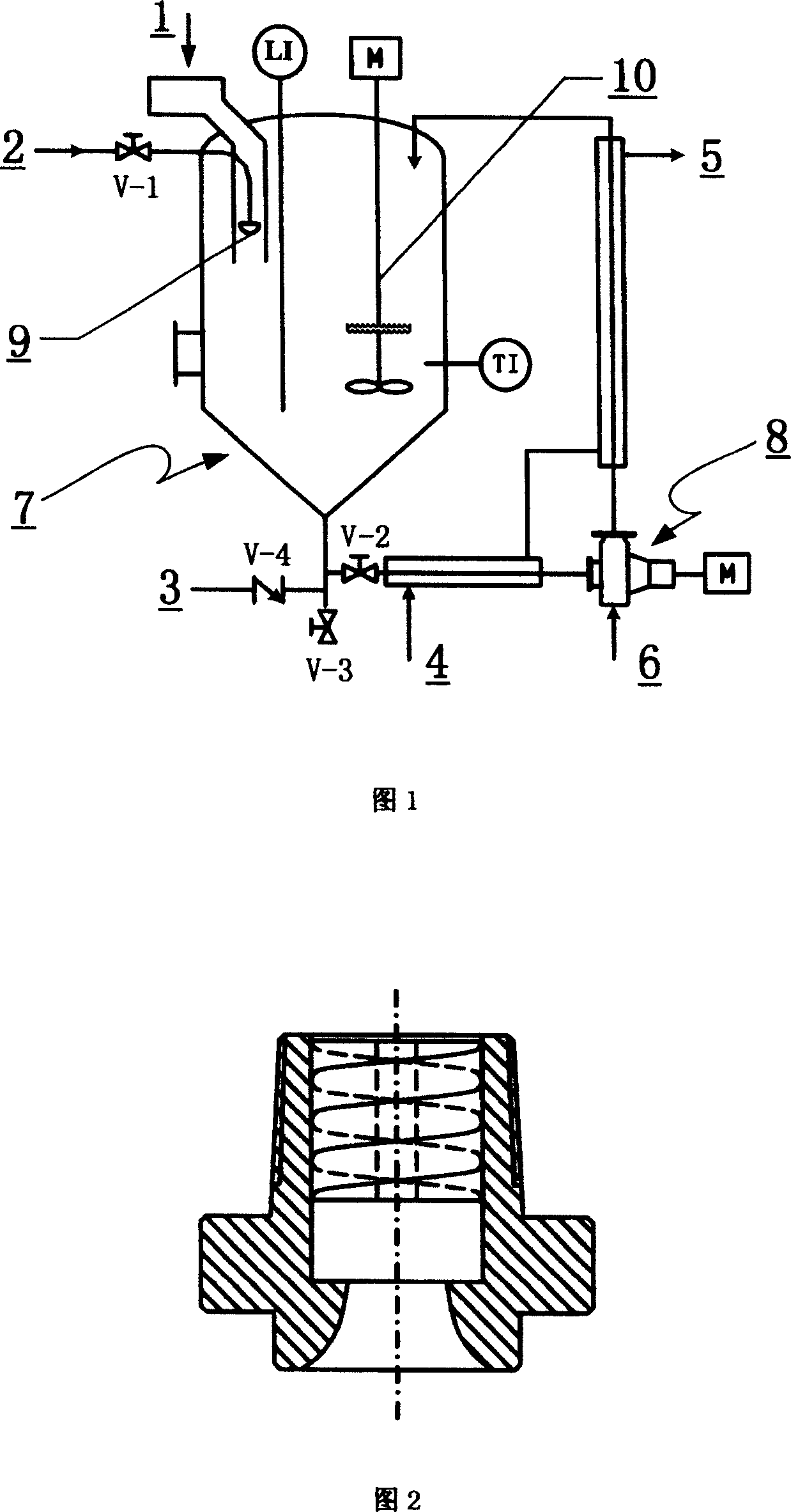 Equipment for blending light-wt. dry powder material