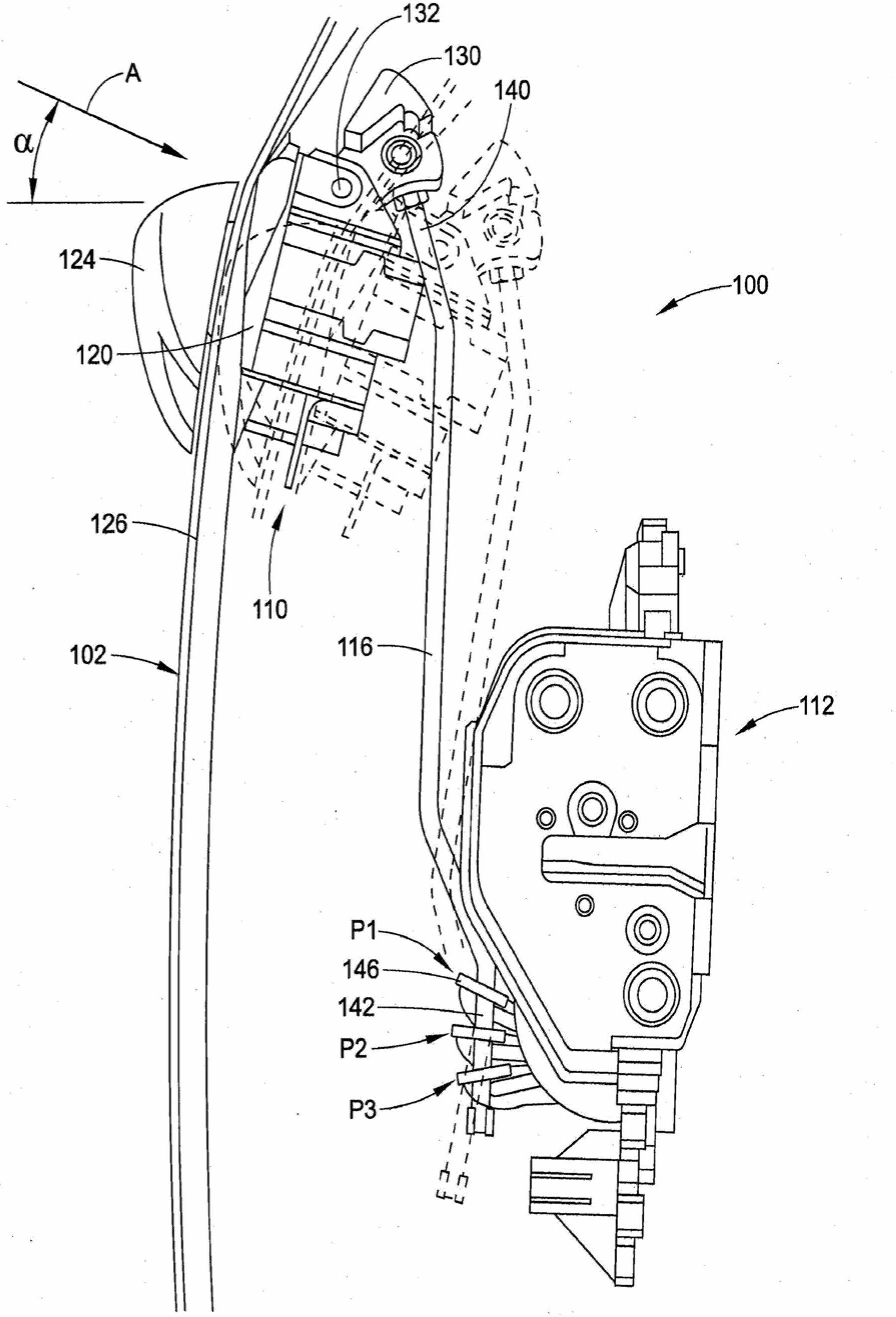Device for prevention of door opening during roll-over