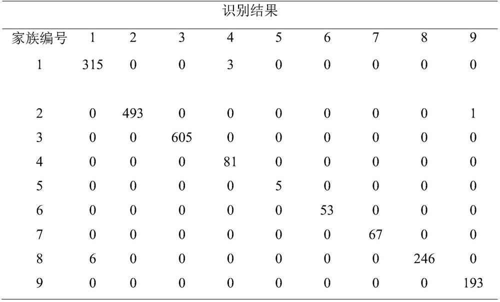 Malicious code family classification method based on fuzzy assembly instruction sequence