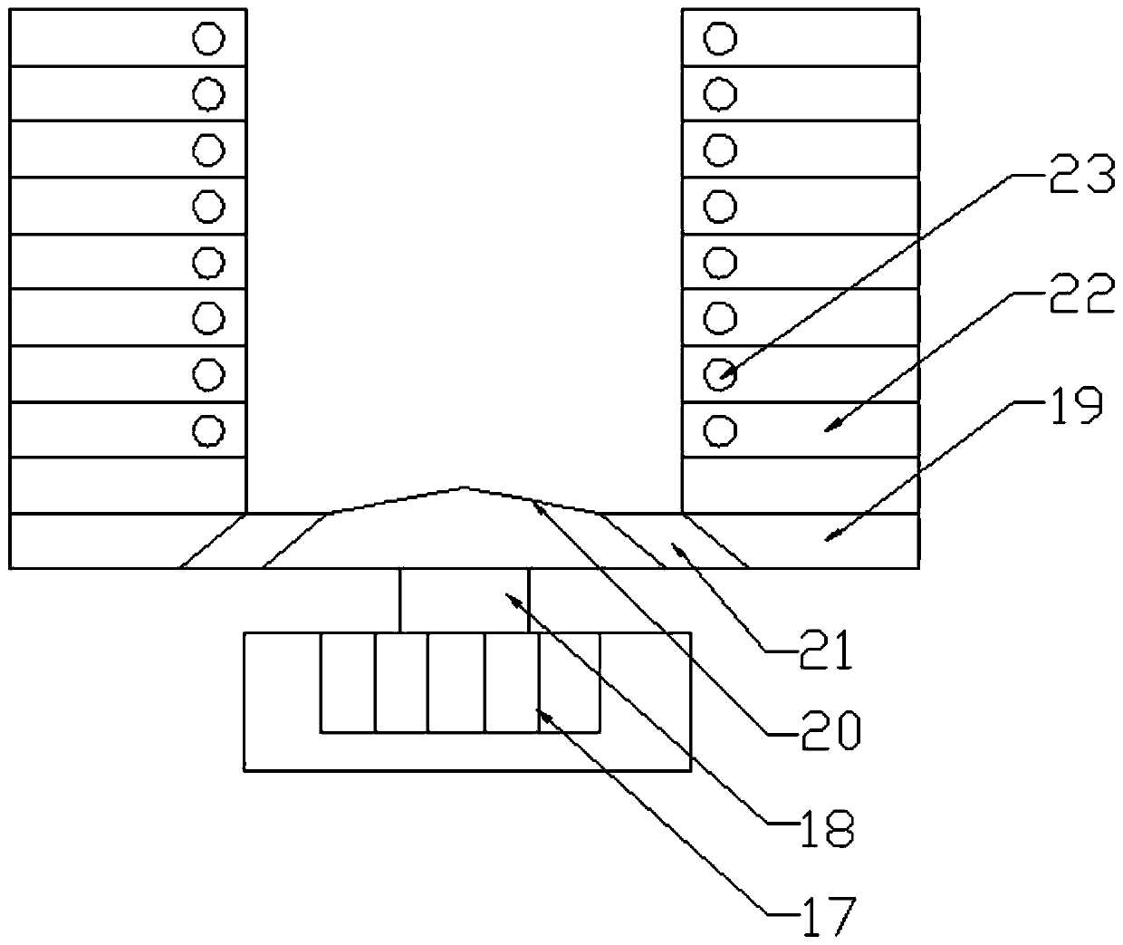 Novel medical machinery cleaning structure with sterilization and disinfection function and using method thereof