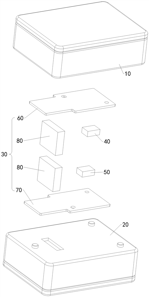 RF transmission components and electronic equipment