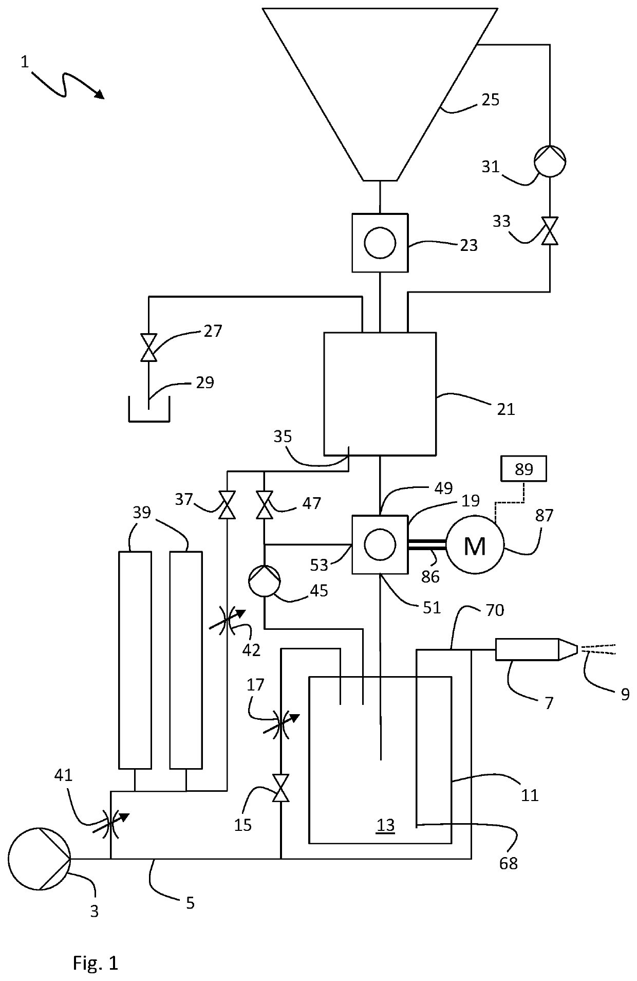 Water-abrasive-suspension cutting system