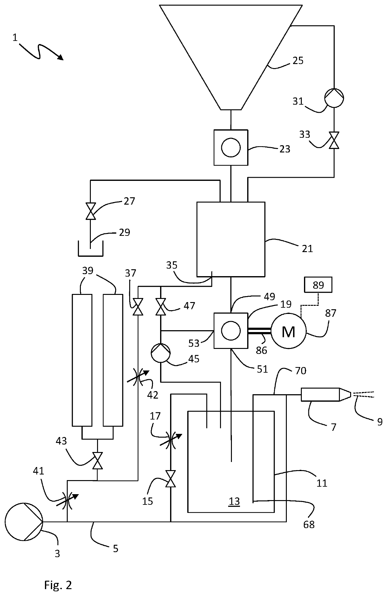 Water-abrasive-suspension cutting system