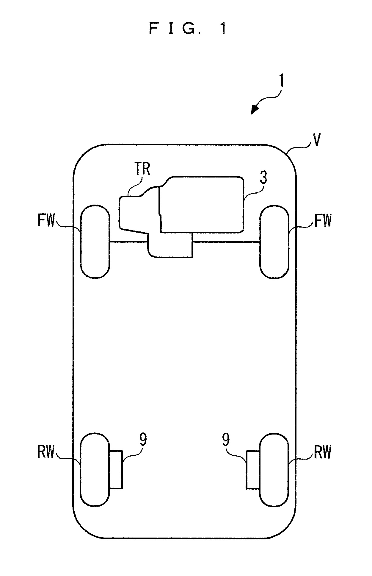 Drive device for vehicle