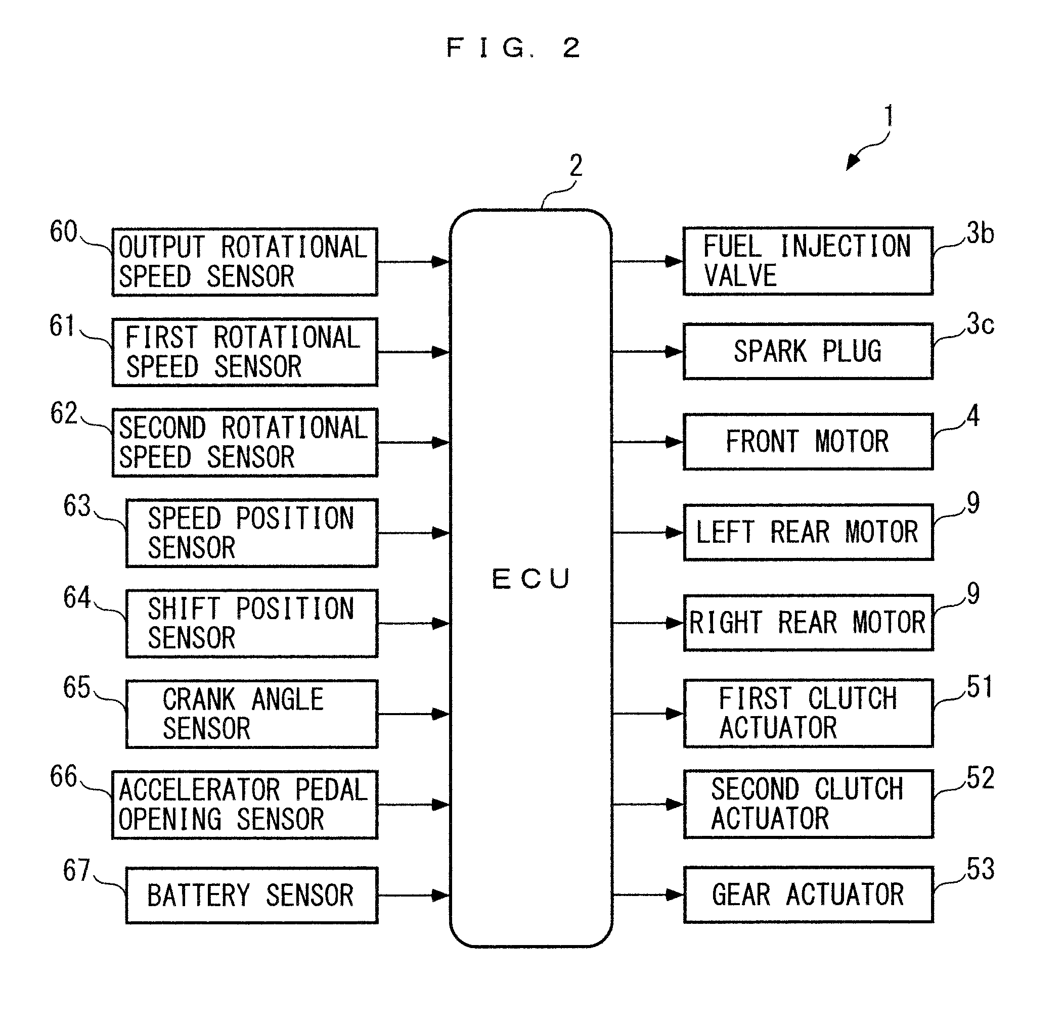 Drive device for vehicle