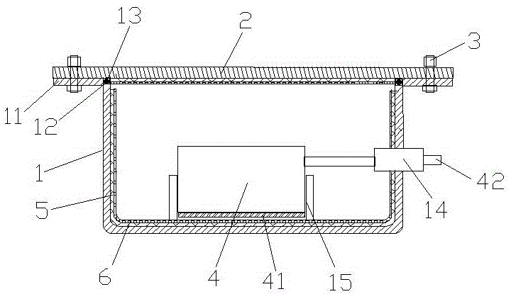 Housing of temperature transmitter