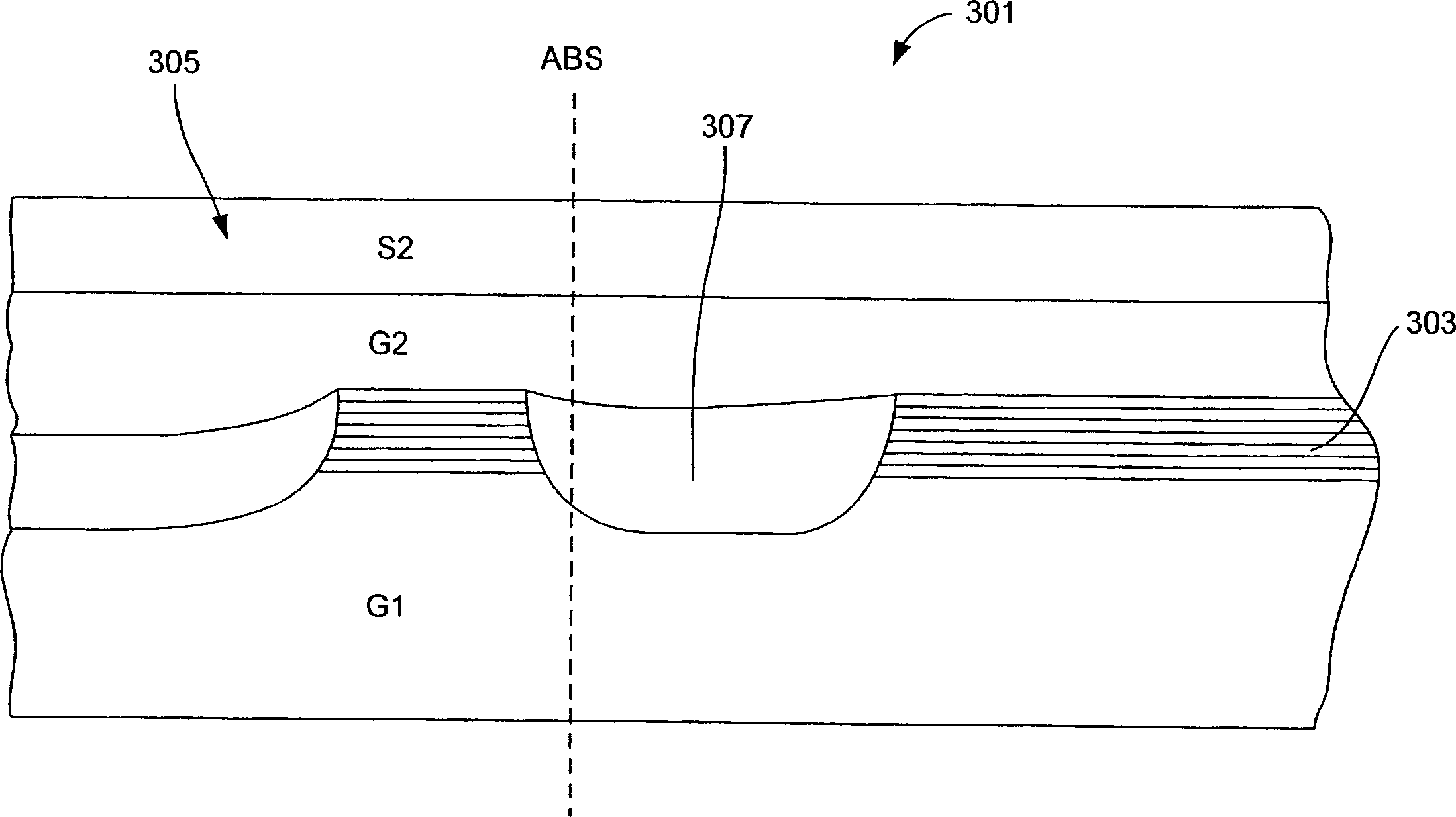 Electrical lapping guide embedded in a shield of a magnetic head
