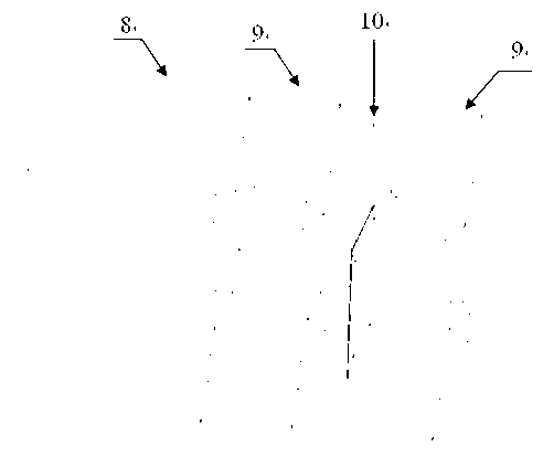 Polar plate-free micro-methanol fuel cell membrane electrode and preparation method thereof