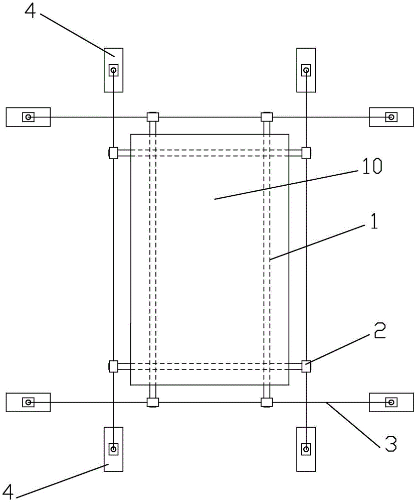 Construction method for reinforcing and repairing integral wall of ancient architecture
