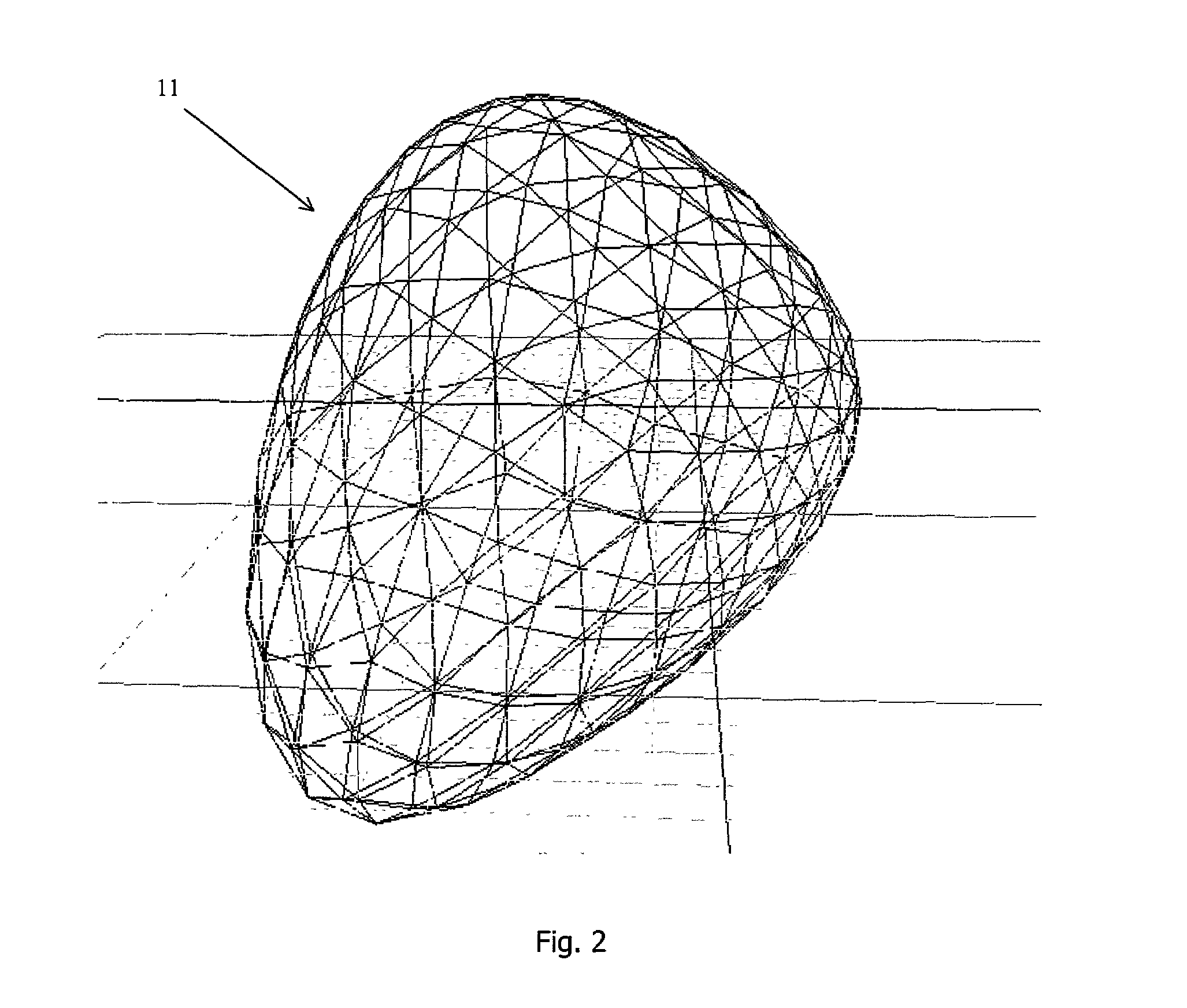 Method and apparatus for simulating soft object movement