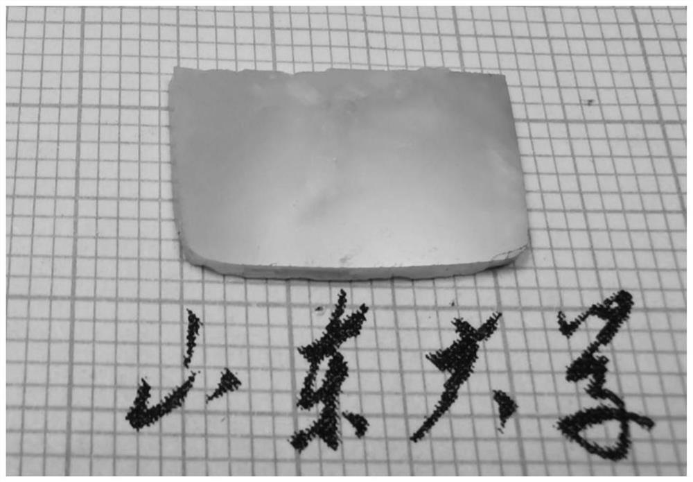 Transparent potassium sodium niobate crystal and preparation method and application thereof