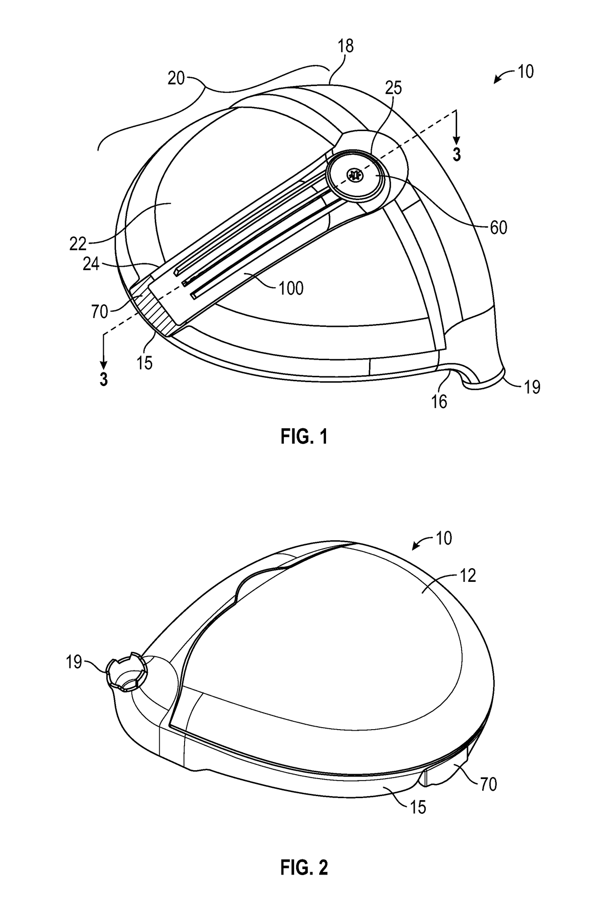 Golf club head with adjustable center of gravity