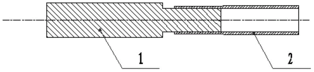 Rotary forging connection process for homogeneous or heterogeneous metal tubes and bars