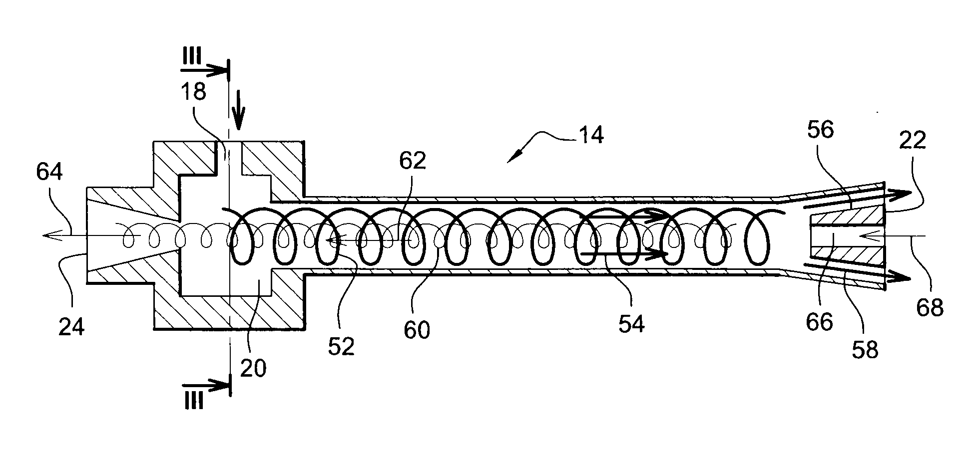 Device for cooling electrical equipment in a turbomachine