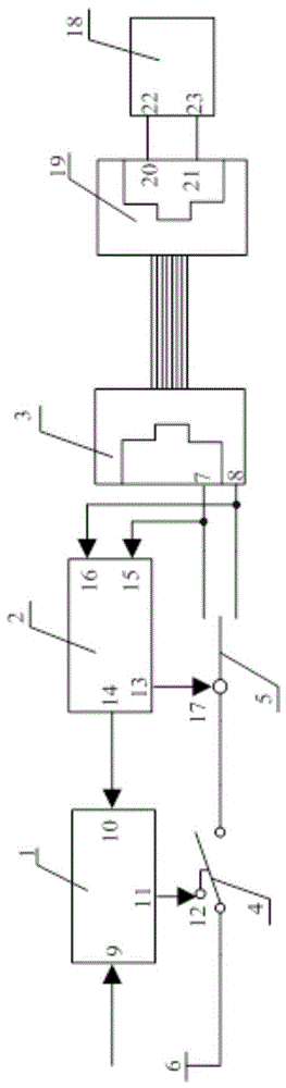 Power device detection circuit, power device detection method and power device