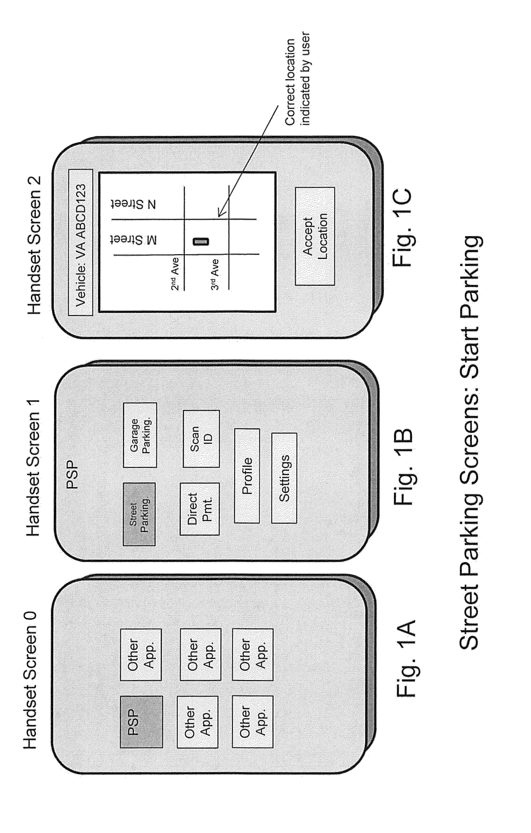 Methods and systems for electronic payment for on-street parking