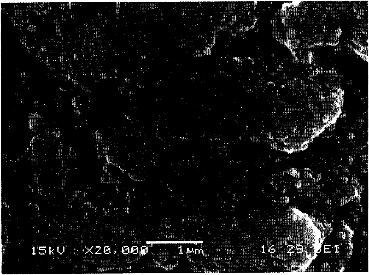 Nano calcium carbonate and styrene-butadiene rubber composition and preparation method thereof