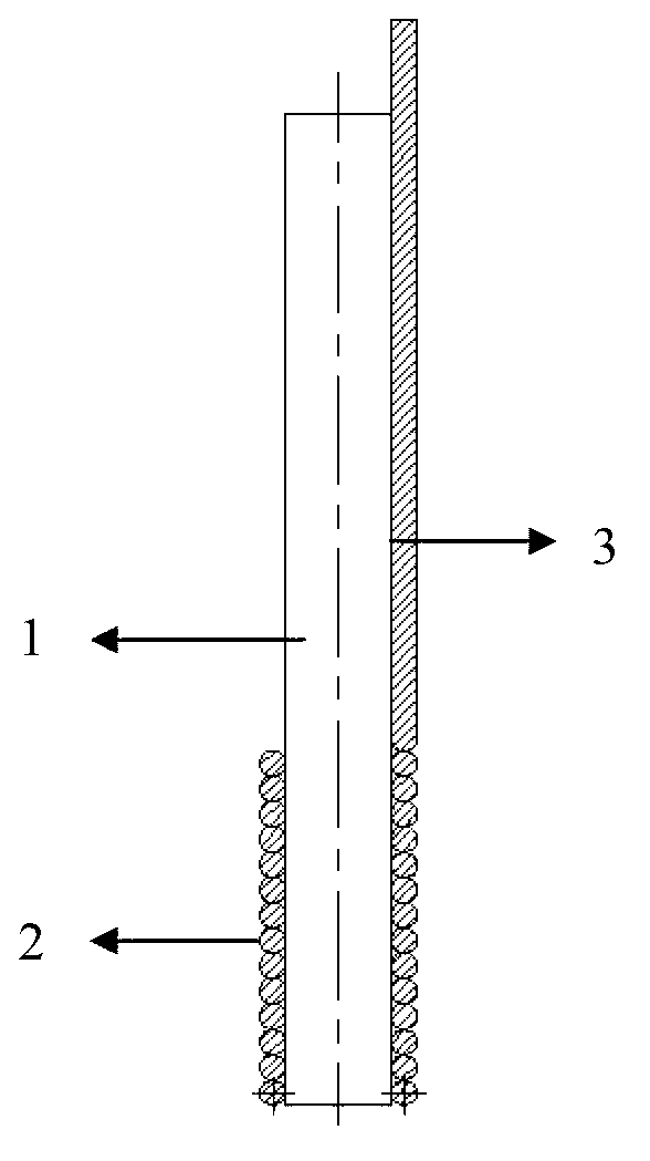 Electrode for trans-scale glucose biosensor based on ZnO nanowire and preparation method thereof