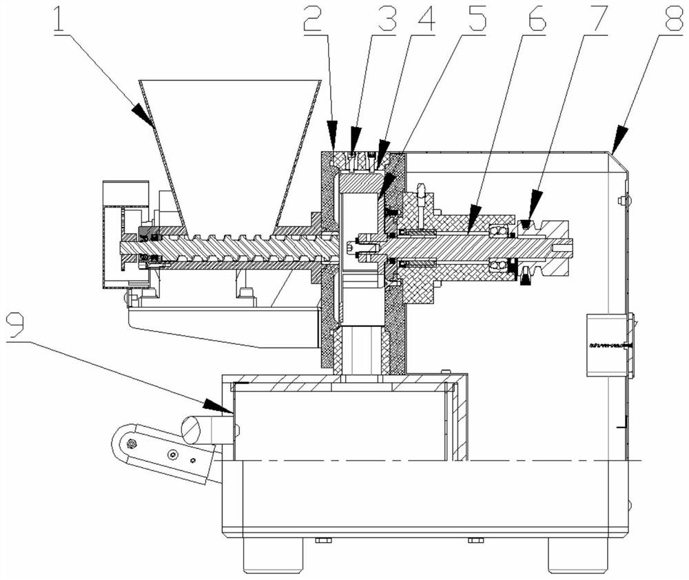 Crushing instrument assembly and crushing instrument