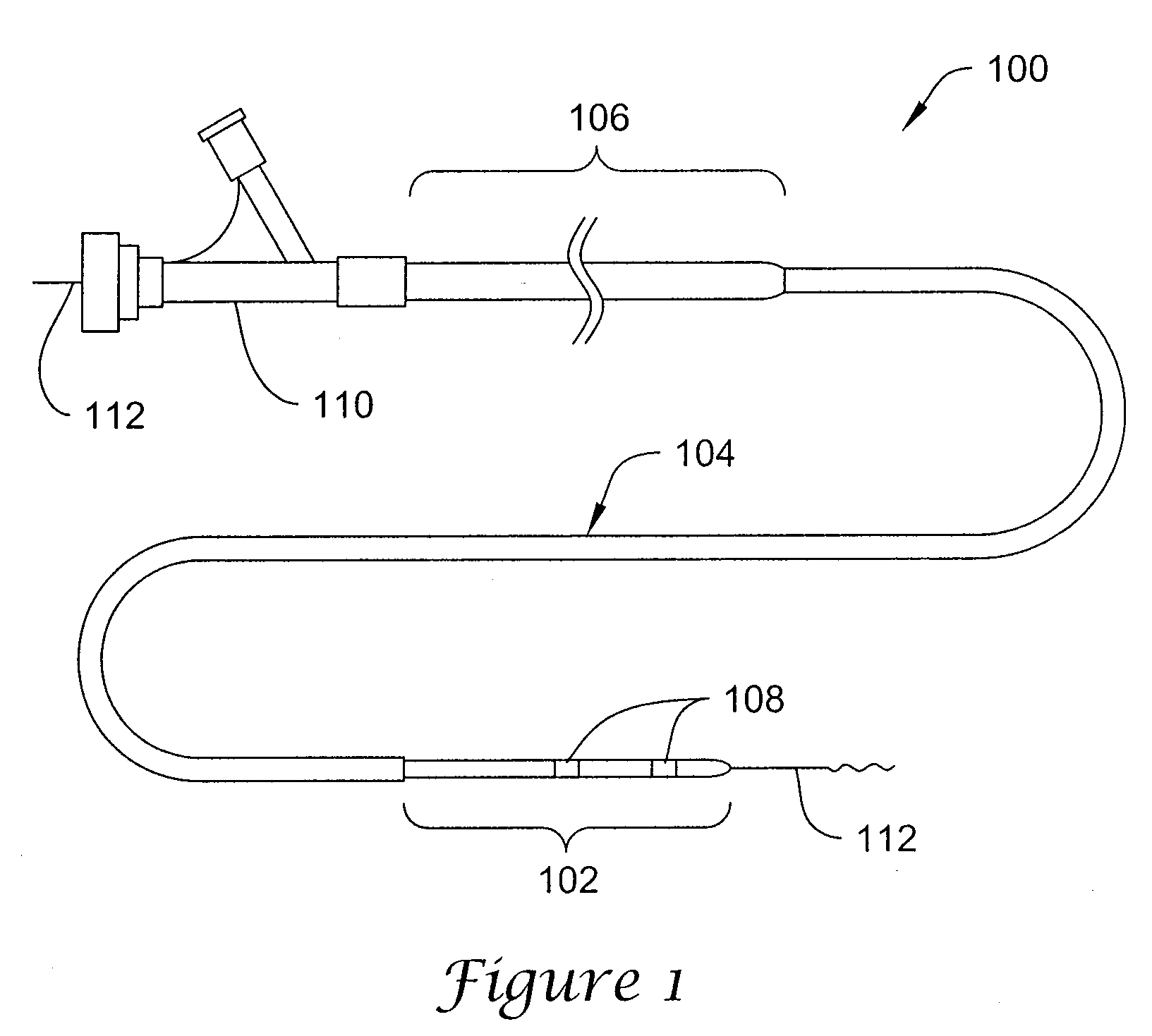 Catheter With Knit Section