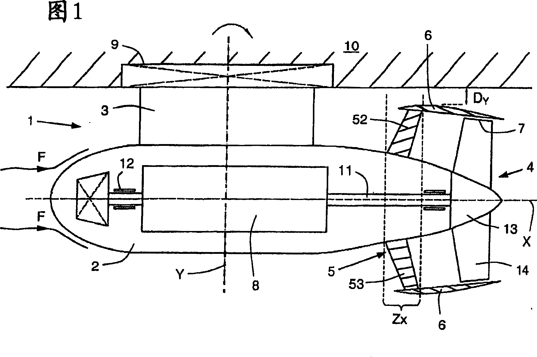 Marine engine assembly including a cabin mountable under a ship's hull