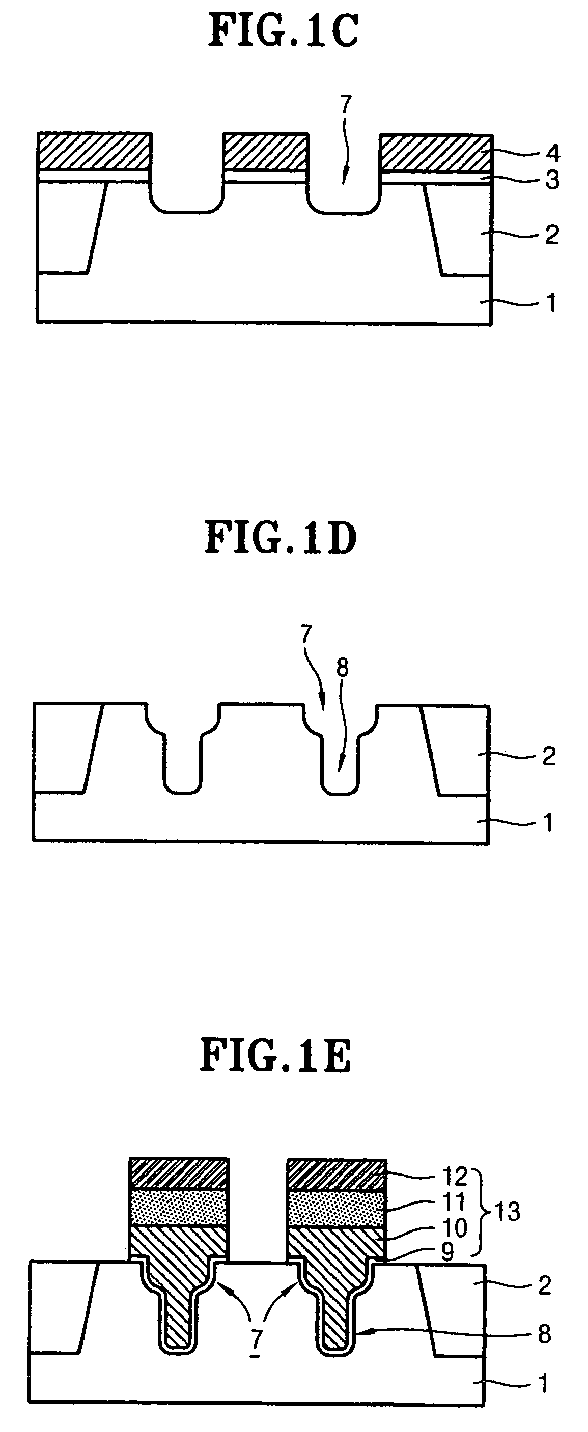 Method of manufacturing semiconductor device having recess gate structure with varying recess width for increased channel length