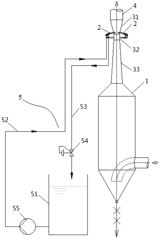 Atomization evaporation drying system