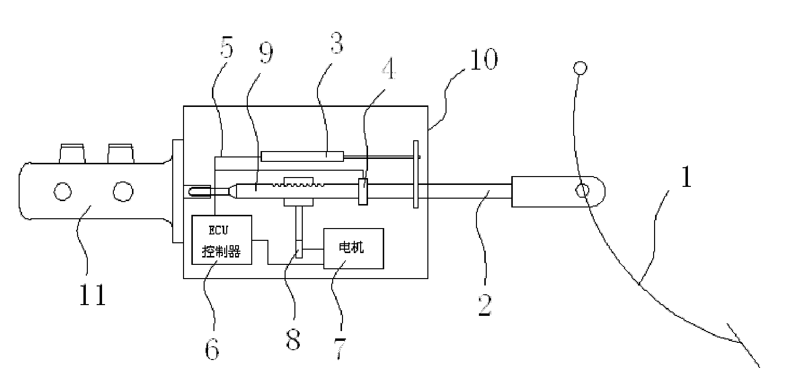 Electric power assisting device of braking system and running method of electric power assisting device