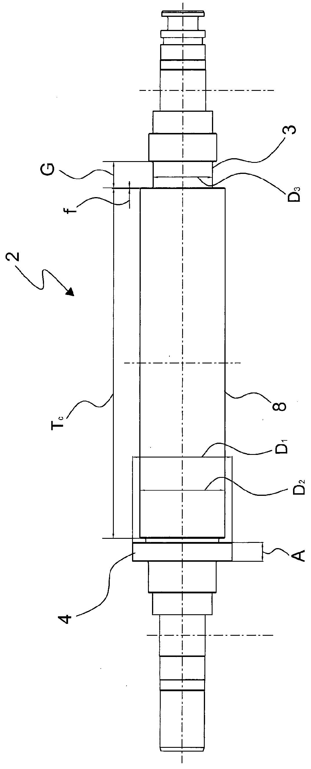 Zeroing system of a rolling stand