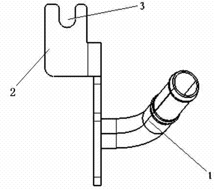 Mounting and position-limiting support assembly for steering hose