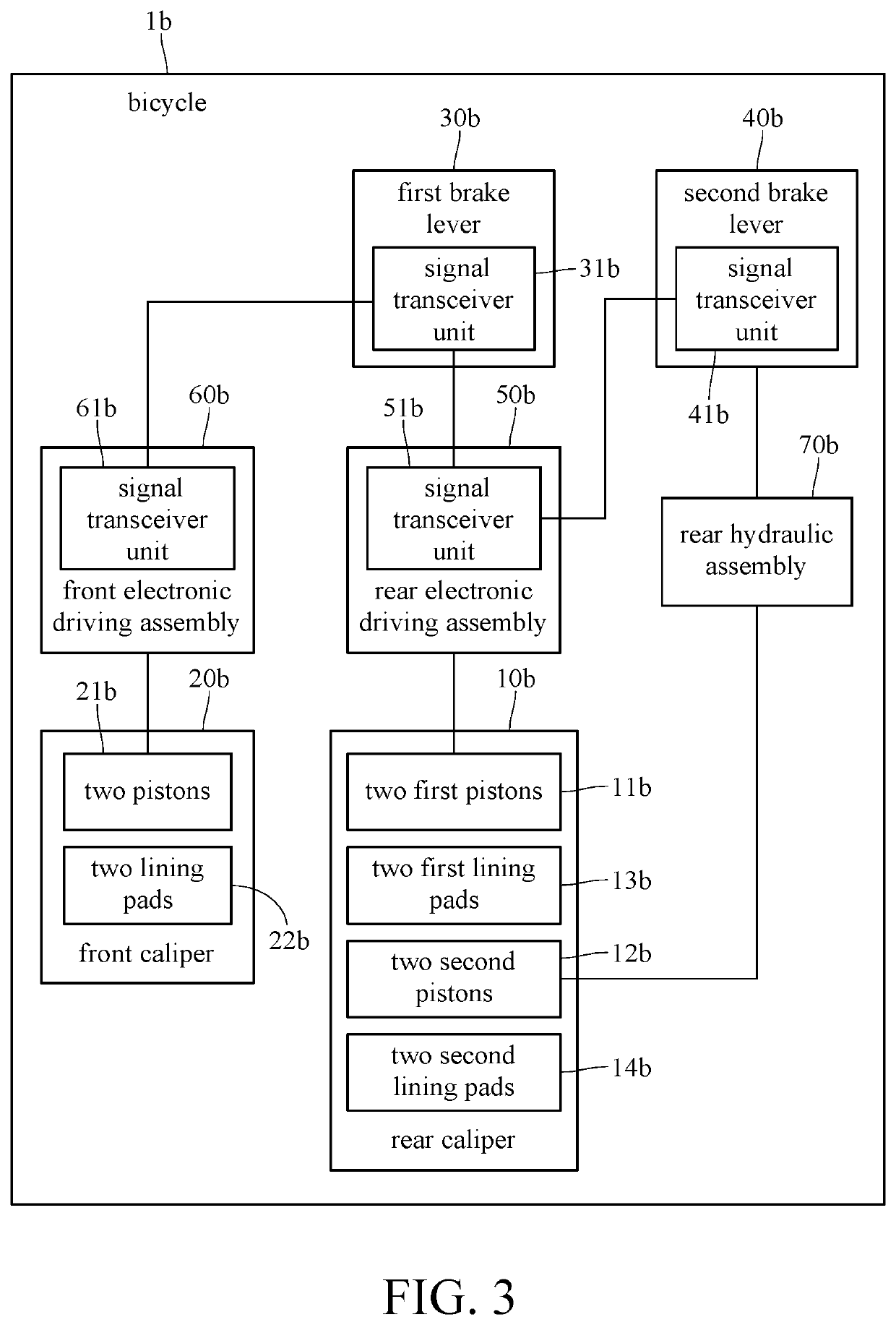 Bicycle caliper, bicycle caliper control method, and bicycle caliper control system