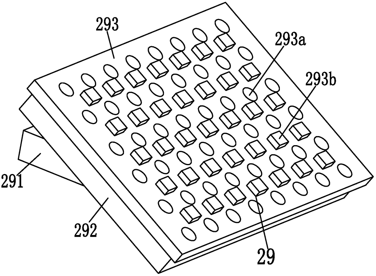 Automatic cleaning device for pig feed raw materials