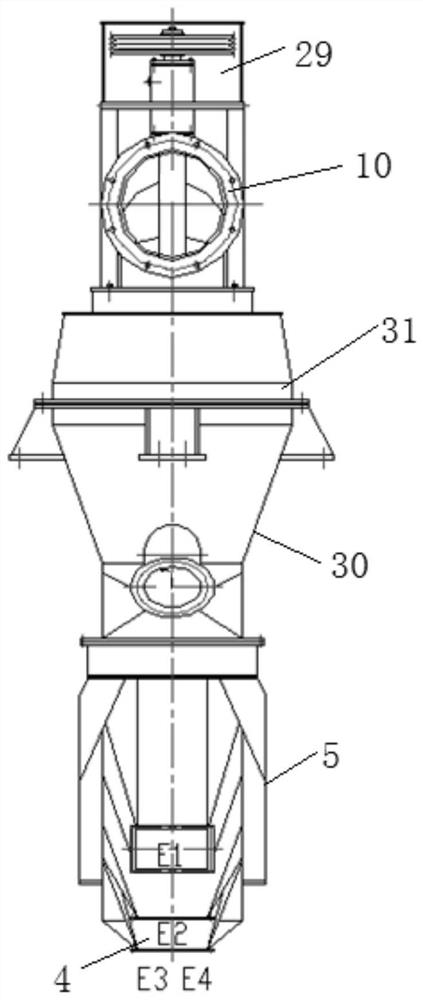 Multi-product mechanical wind power combined powder concentrator