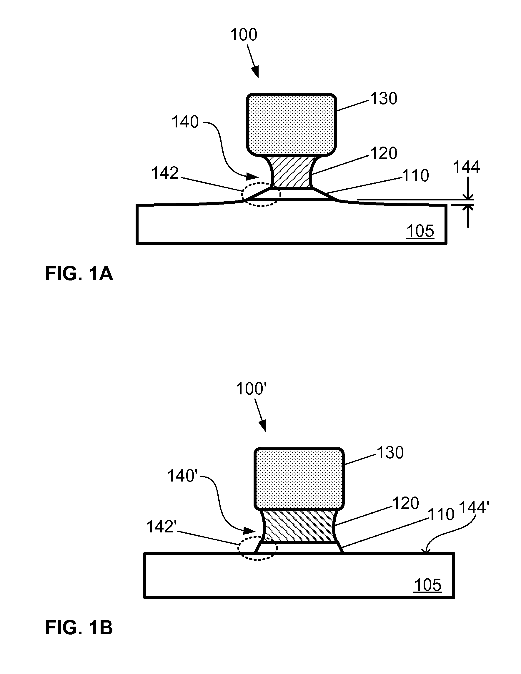 Method for etching high-k dielectric using pulsed bias power