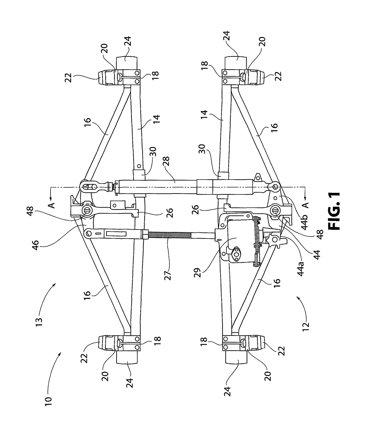 Corrective device for uneven brake shoe wear