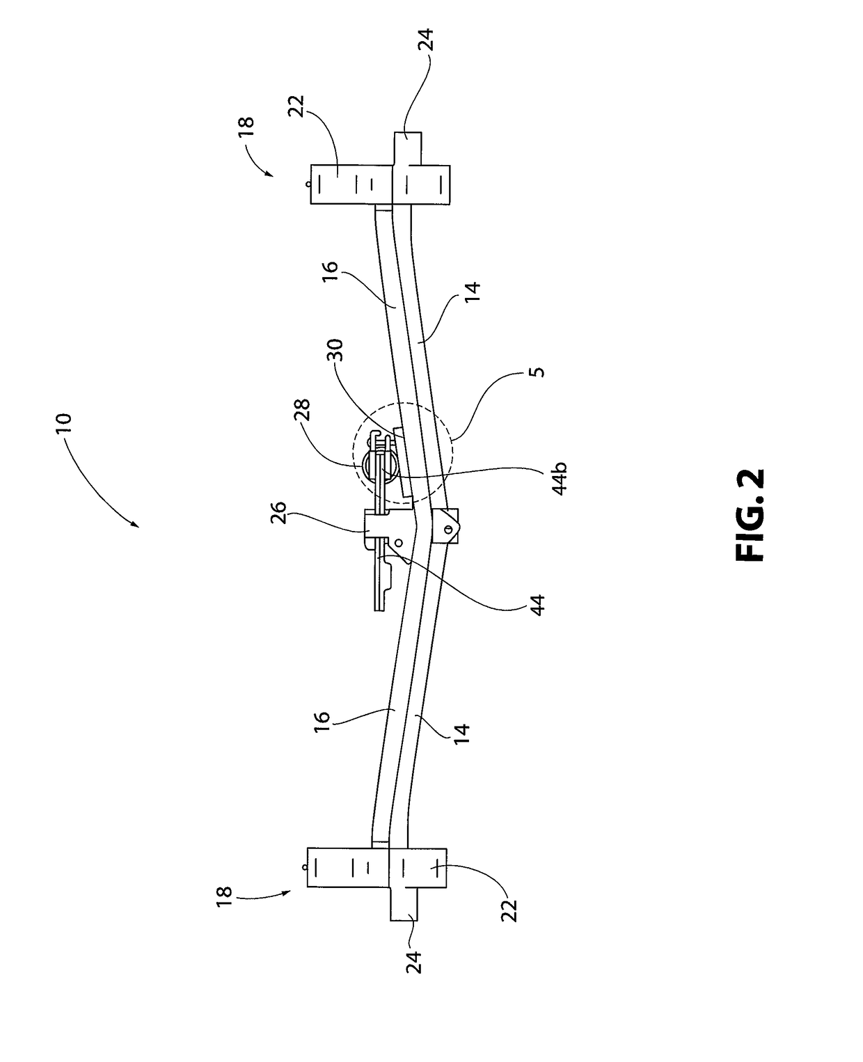 Corrective device for uneven brake shoe wear