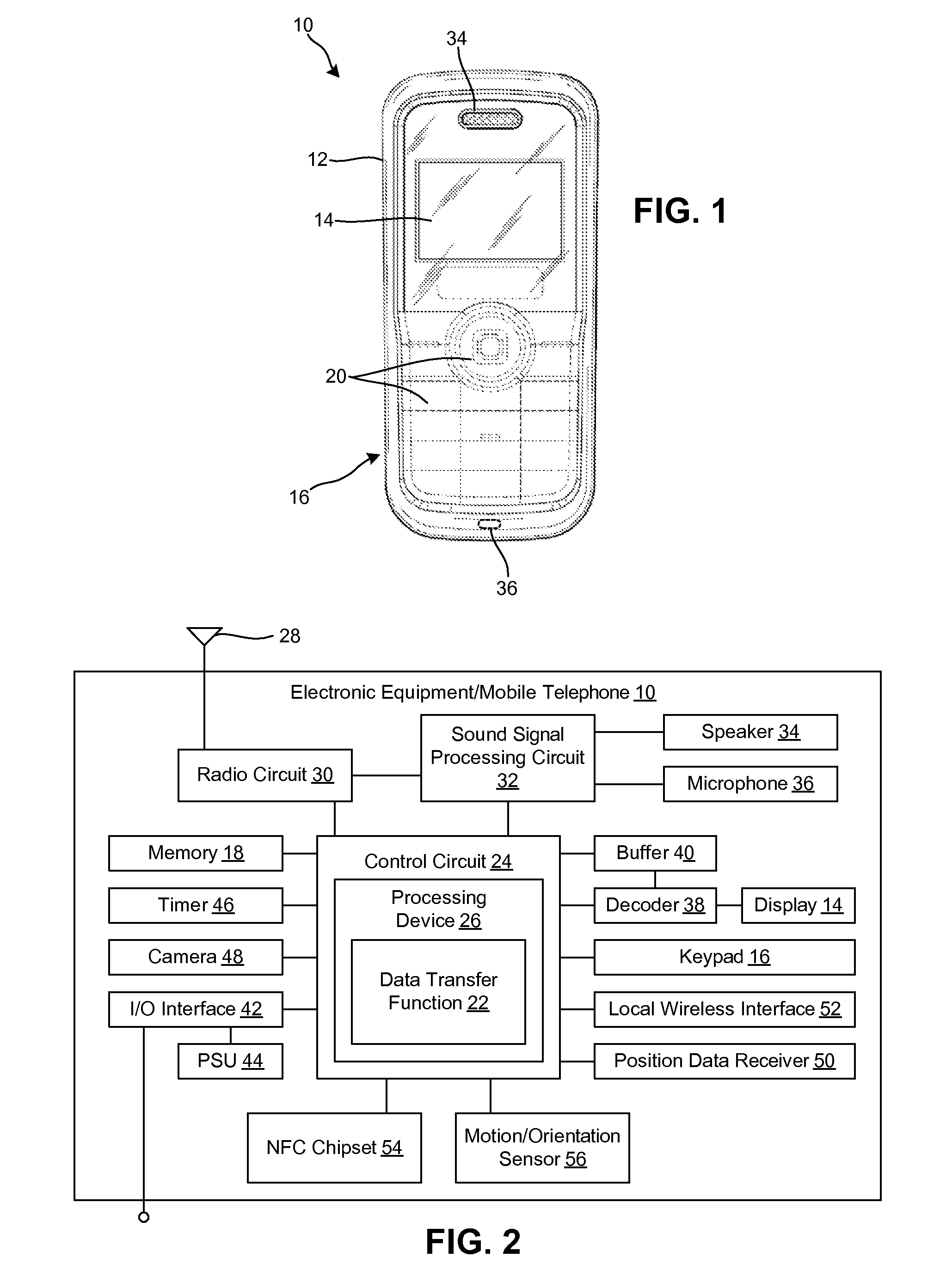 Method and system for data transfer from a hand held device