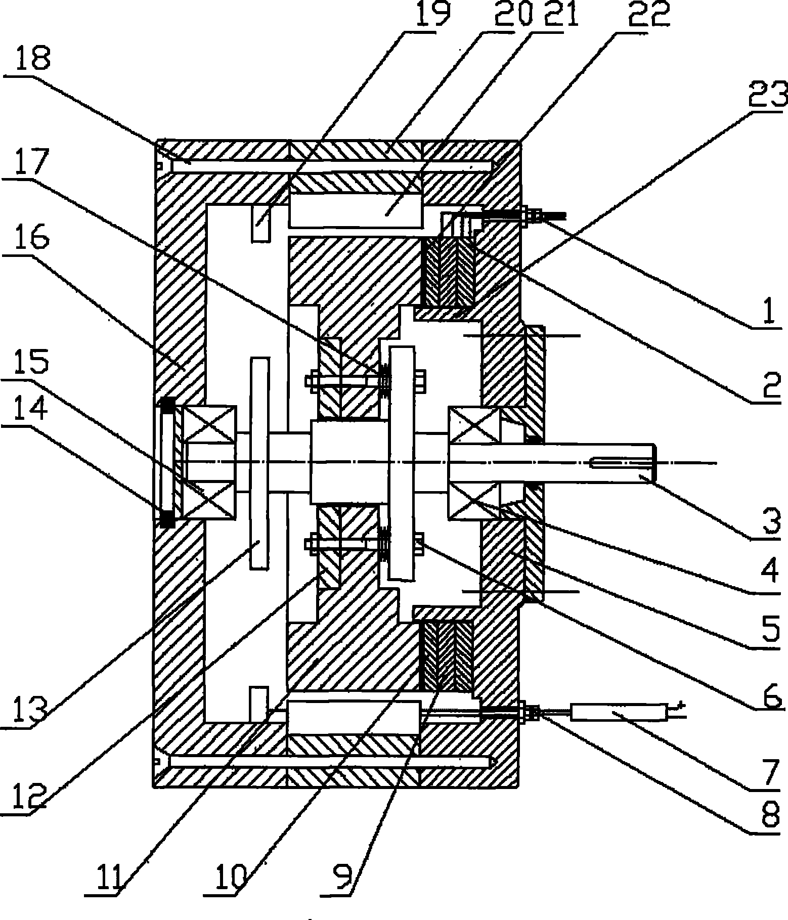 Piezo-electricity ultrasound and electromagnet integration driven electric motor