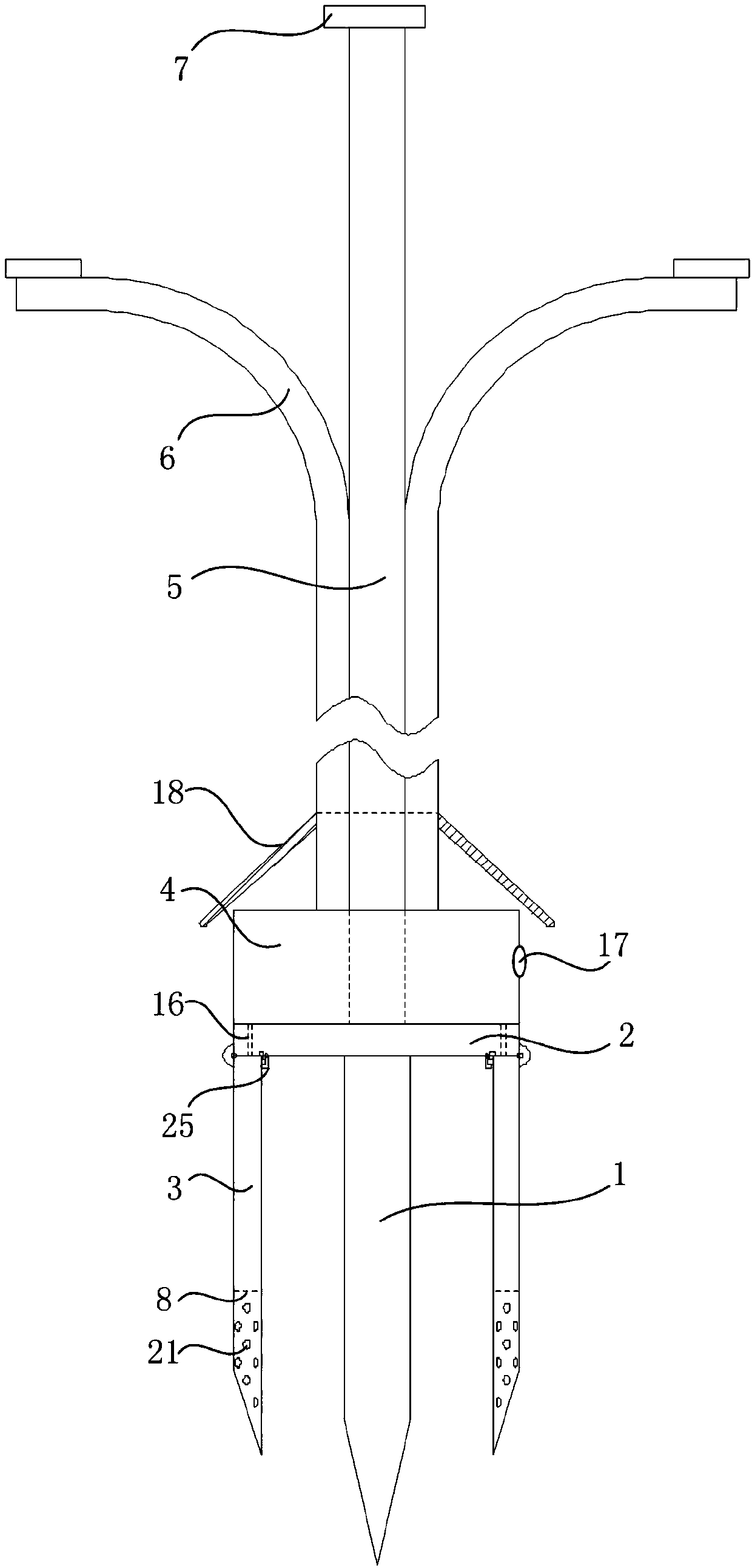 Sensing device bracket