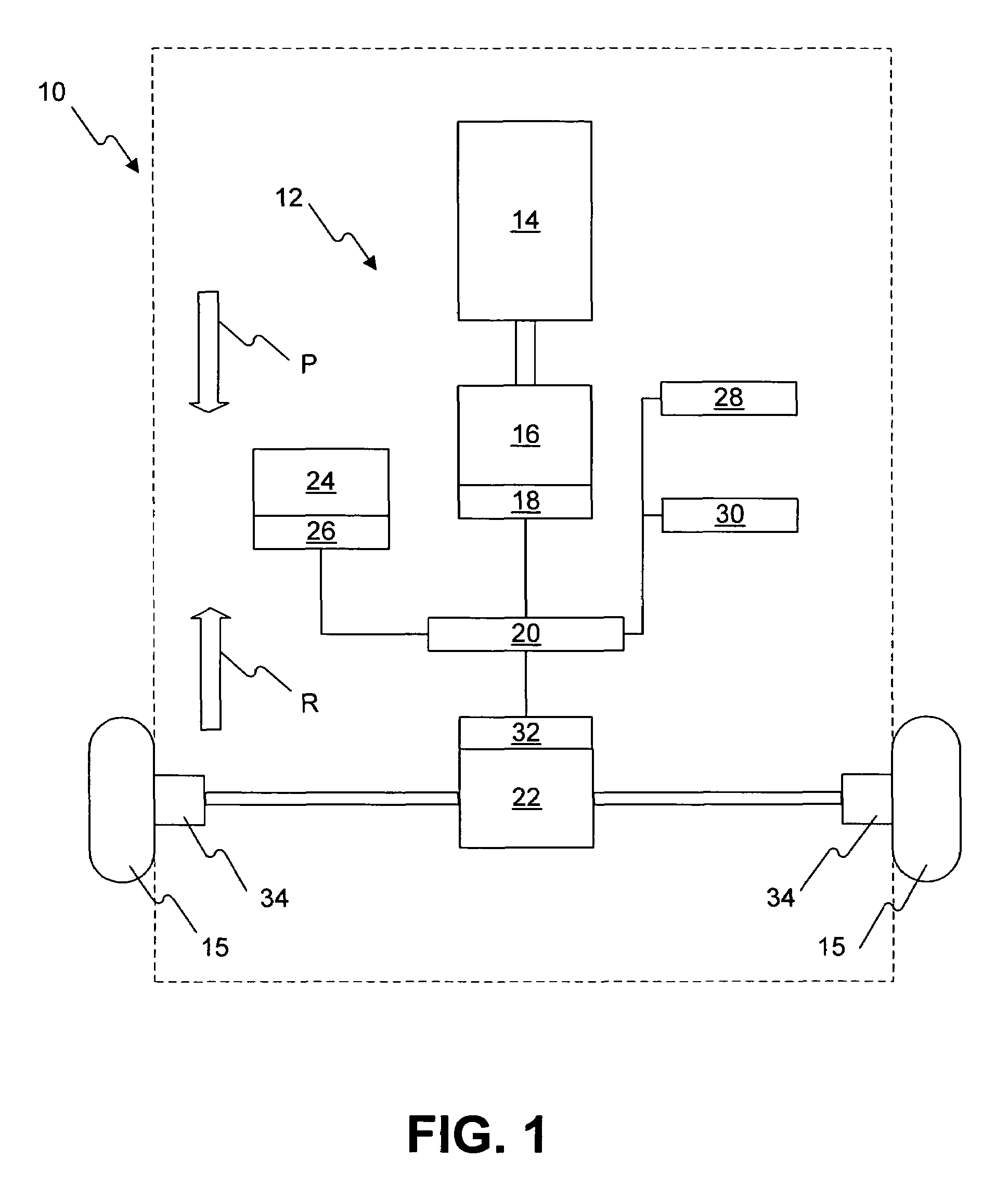 Retarding control for an electric drive machine