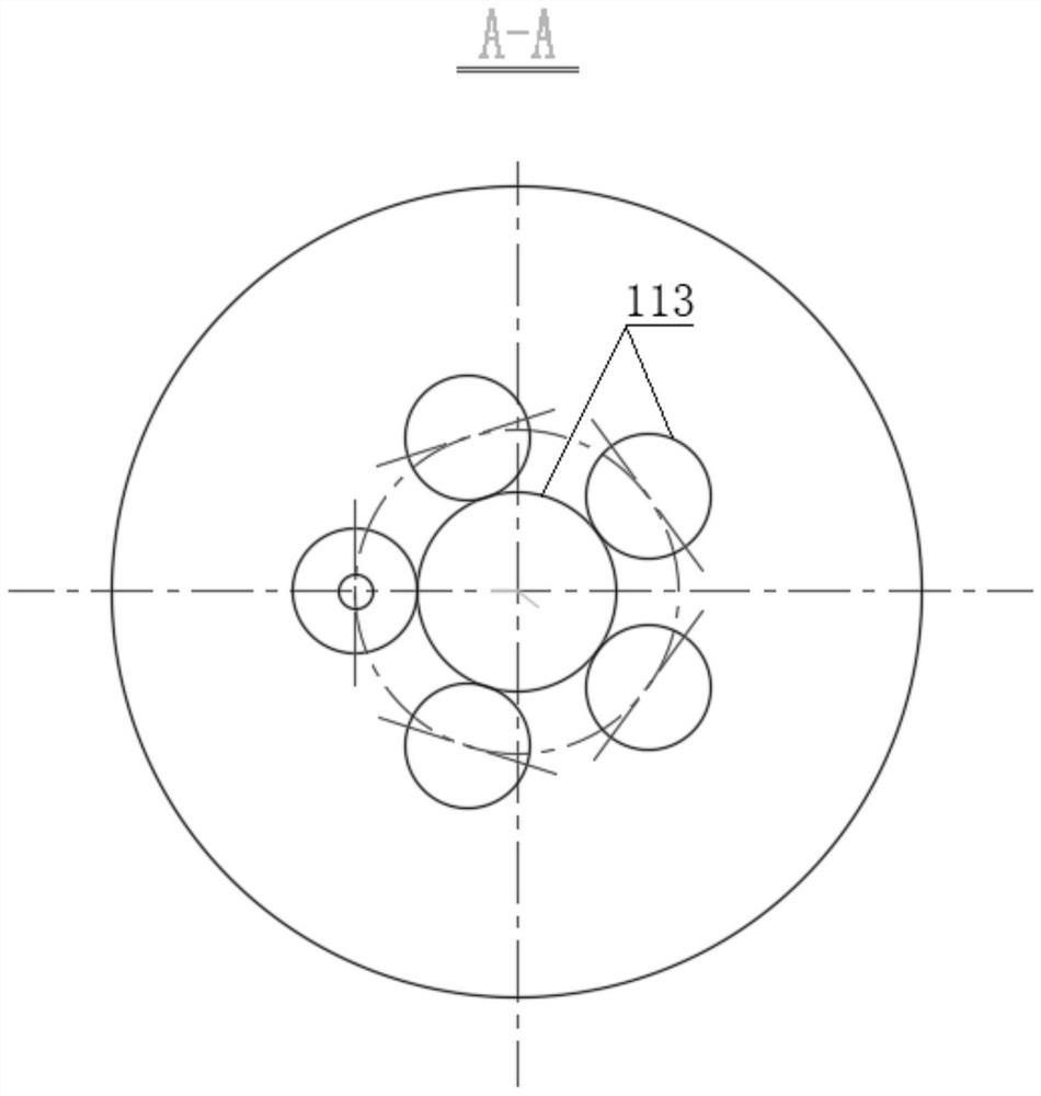 Rotary clamping type planter tool magazine and automatic tool changing method