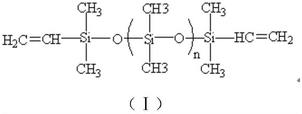 A kind of addition mold glue for making crystal drill and preparation method thereof