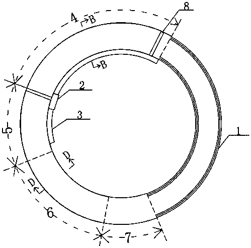 Energy-saving and environment-friendly annular track mobile kiln body brick kiln and heat energy recycling method