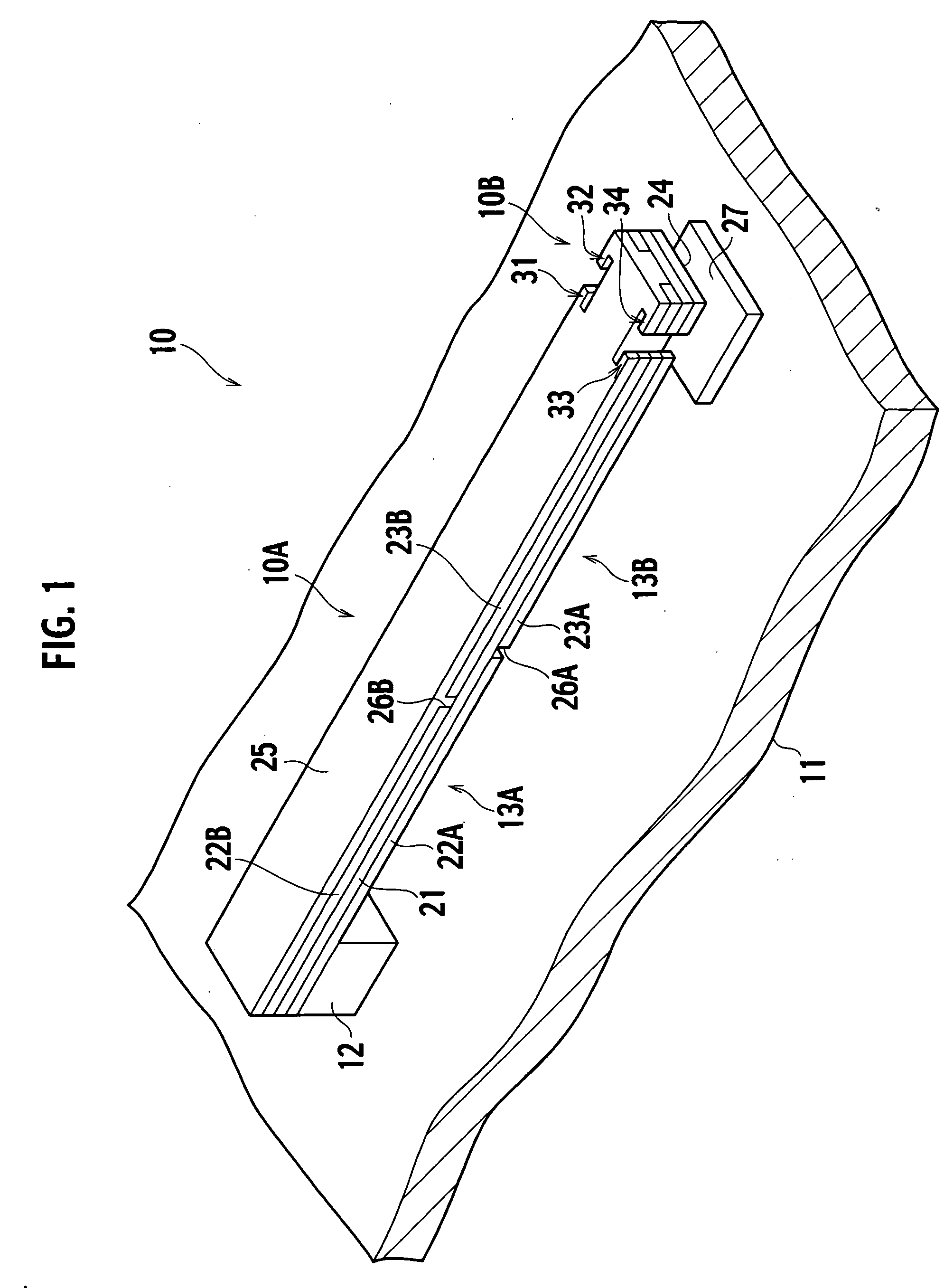 Micro-mechanical device, micro-switch, variable capacitor high frequency circuit and optical switch